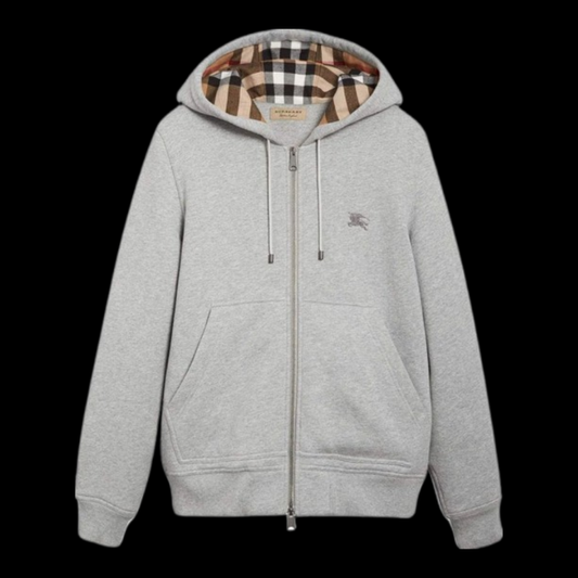 Burberry Zip Up Hoodie
